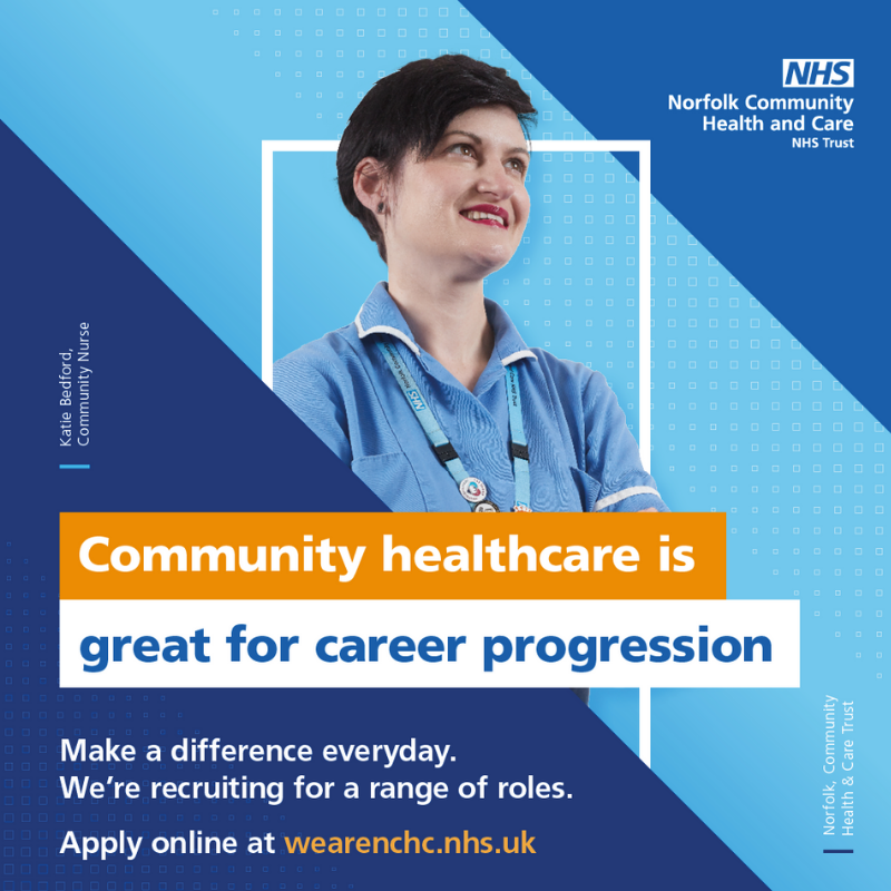 Community healthcare is: great for career progression